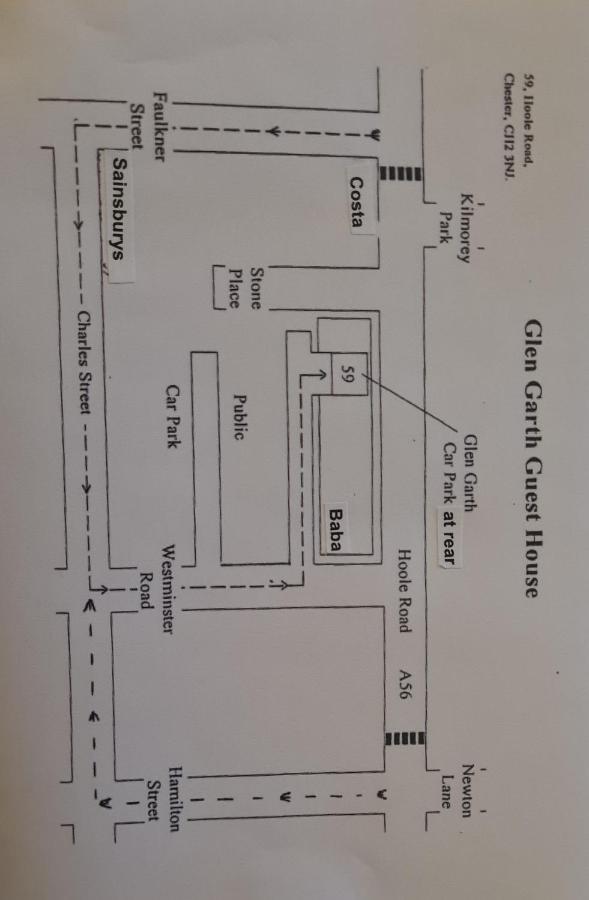 צ'סטר Glen Garth Guest House מראה חיצוני תמונה